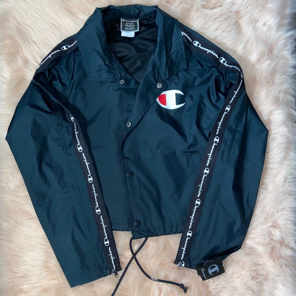 Champion Jackets & Blazers - Champion tape crew style jacket